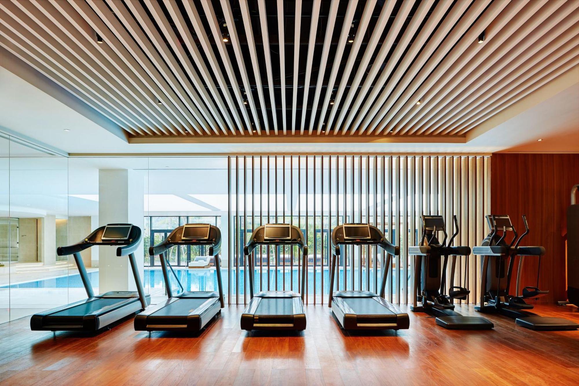 דאשי The Westin Tashee Resort, Taoyuan מראה חיצוני תמונה The gym at the hotel
